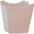 Cachepot paper liso pote 11 nude 11x11x9cm - xingo embalagens (pct.c/10) - Imagem 1
