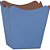 Cachepot paper liso pote 15 azul 16x17x11cm - xingo embalagens (pct.c/10) - Imagem 1