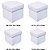 Caixa para presente com tampa 13x13x13cm (sortido) - cromus (pct.c/10) - Imagem 2