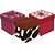 Caixa para presente com tampa 13x13x13cm (sortido) - cromus (pct.c/10) - Imagem 1
