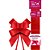 Laco pronto liso 22mmx44cm cetim vermelho - fitas progresso (pct.c/05) - Imagem 1