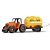 Trator tractor agro irrigador (s) - orange toys (unidade) - Imagem 1