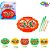 Jogo diverso pega peixe duplo 21pcs (s) - wellmix (unidade) - Imagem 2