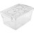 Caixa plastica multiuso kit c/03 650ml/1.5l/4l c/trava - ordene (unidade) - Imagem 3