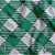 Tnt estampado 1,40m 40g xadrezao branco/verde - supper (rl-25mts) - Imagem 1