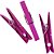 Prendedor de roupa plastico pequeno cores (sortido) - theoto (pct.c/12) - Imagem 2
