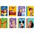 Livro de leitura disney recortados 16p 21x28 (s - culturama (pct.c/08) - Imagem 1