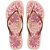 Chinelo havaianas feminino slim organic 33/4 rosa/dourado - havaianas (par) - Imagem 1
