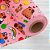 Tnt estampado 1,40m 40g capivara fundo rosa - mewi (rl-25mts) - Imagem 2