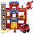 Cenario tematico (playset) fire station c/luz/som 23pcs - maral (unidade) - Imagem 1