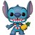Boneco e personagem funko pop lilo e stitch luau - candide (unidade) - Imagem 2
