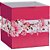 Cachepot paper decorado pote 15 valencia quadrado - xingo embalagens (pct.c/10) - Imagem 1