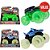 Carrinho monster jam c/rodas neon 1:43 - sunny (unidade) - Imagem 1