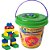 Brinquedo para montar 3 palavrinhas blocos 30 pcs - big star (unidade) - Imagem 1