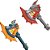 Fantasia acessorio machado dino power c/luz e som - dm toys (unidade) - Imagem 1