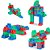 Brinquedo para montar mais blocolandia click 120pcs - dismat (unidade) - Imagem 3