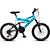 Bicicleta aro 20 gps azul - colli bike (unidade) - Imagem 1