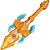 Fantasia acessorio lanca dino power c/luz e som - dm toys (unidade) - Imagem 4