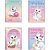 Agenda permanente sissi baby 64f.120x160mm - animativa (pct.c/10) - Imagem 1