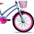 Bicicleta aro 20 celina c/cesta azul/rs - colli bike (unidade) - Imagem 3