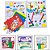 Livro com adesivos unicornios c/lapis e eva - magic kids (unidade) - Imagem 2