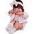Boneca bebe real com cabelo (s) - roma (unidade) - Imagem 4