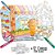 Quebra-cabeca madeira capivara para colorir 30pcs - brinc. de crianca (unidade) - Imagem 2