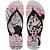 Chinelo havaianas feminino slim disney 35/6 branco/preto - havaianas (par) - Imagem 1
