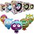 Boneco e personagem splats head tie dye 15cm (sortido) - sunny (unidade) - Imagem 1