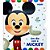 Livro infantil ilustrado um dia com o mickey 19x21cm - magic kids (unidade) - Imagem 1