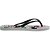 Chinelo havaianas feminino slim disney 37/8 branco/preto - havaianas (par) - Imagem 3