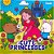Livro de colorir cute princesses 48pgs 24x24 - magic kids (unidade) - Imagem 1