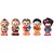 Brinquedo diverso dedoches turma da monica 2025 - lider (dp.c/05) - Imagem 1