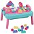 Brinquedo para montar mesa mercoblocks charmosa 64pc - merco toys (unidade) - Imagem 1