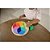 Fisher-price wood quebra-cabeca circulo core 18p - mattel (unidade) - Imagem 3