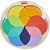Fisher price wood quebra-cabeca circulo core 18p - mattel (unidade) - Imagem 1