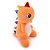 Pelucia fofossauro laranja 34cm - zip (unidade) - Imagem 4