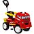 Veiculo a pedal caminhao bombeiro 2em1 vm 35kg - bandeirante (unidade) - Imagem 1
