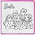Brinquedo para colorir tapete mágico acqua barbie - multikids (unidade) - Imagem 2
