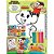 Livro infantil colorir turma da monica c/adesivos - online editora (unidade) - Imagem 1