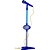 Instrumento musical microfone azul c/som/luz - bee toys (unidade) - Imagem 1