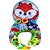 Brinquedo para bebe almofada c/chocalhos 30x26cm - bee toys (unidade) - Imagem 1