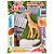 Boneco e personagem zebra e girafa c/canetinha lav - gulliver (unidade) - Imagem 1