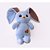 Pelucia coelho lucas azul bebe 35cm - zip (unidade) - Imagem 2