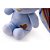 Pelucia coelho lucas azul bebe 35cm - zip (unidade) - Imagem 5