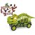 Dinossauro dinocar com acessorios - cardoso toys (unidade) - Imagem 1