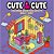 Livro de colorir cute e cute book for adults - online editora (unidade) - Imagem 1