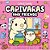 Livro de colorir cute e comfy capivaras friends - online editora (unidade) - Imagem 1