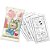 Card de colorir fofo monstros com 6un - brinc. de crianca (unidade) - Imagem 2