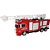 Carrinho controle remoto truck bombeiro 4func c/luz - samba toys (unidade) - Imagem 1